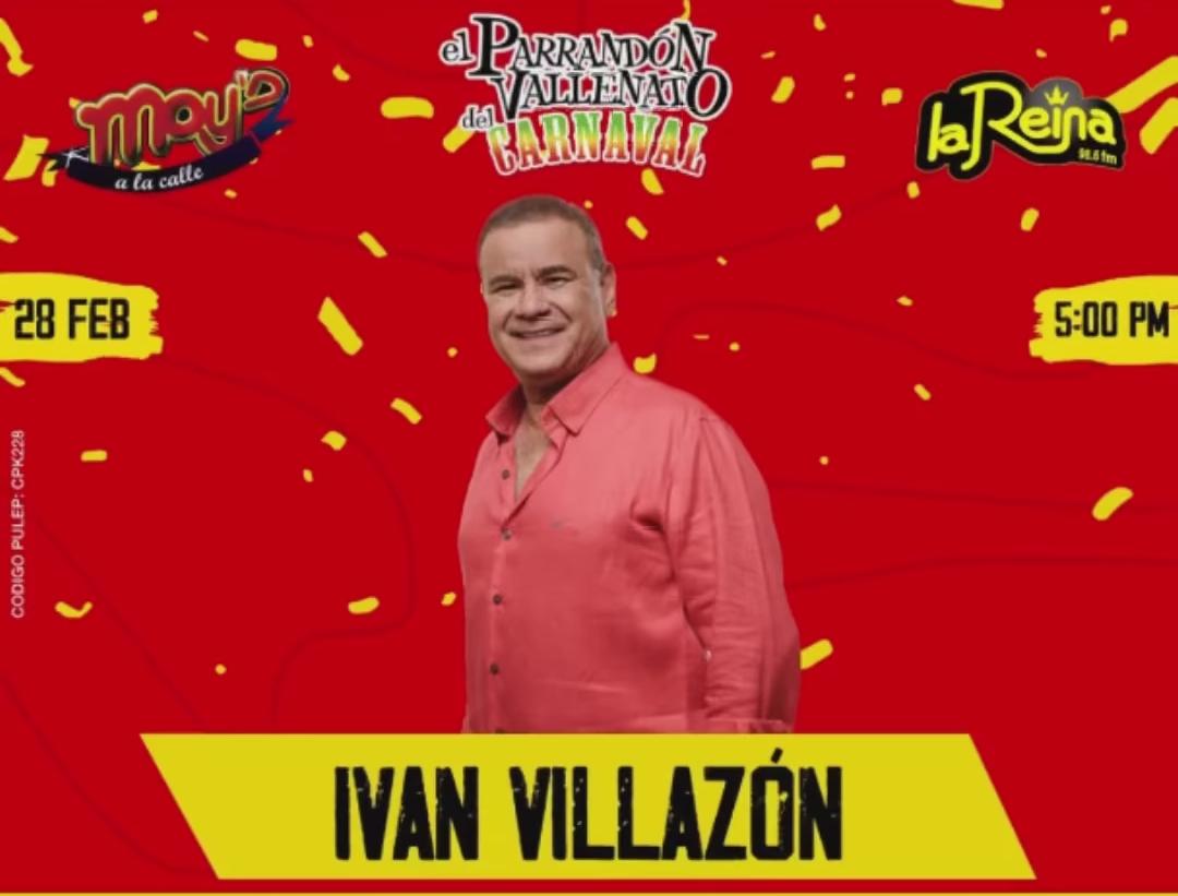 Iván Villazón al carnaval de Barranquilla
