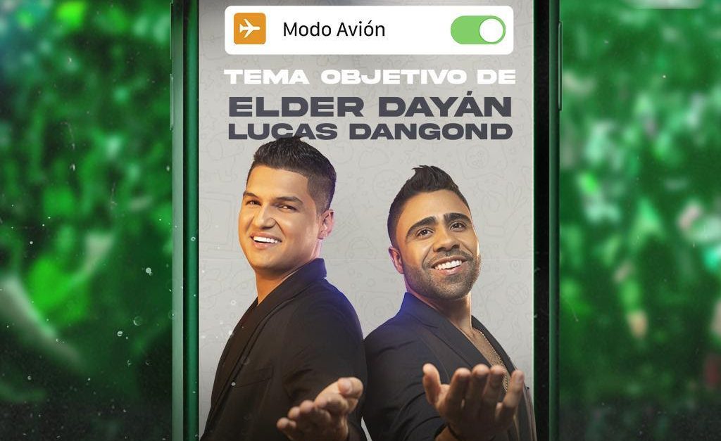 ELDER DAYÁN Y LUCAS DANGOND “MODO AVIÓN”