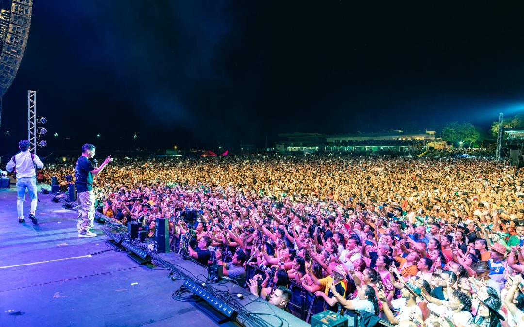 Jorge Celedón, histórico en Argentina y Paraguay, con más de 100 mil personas