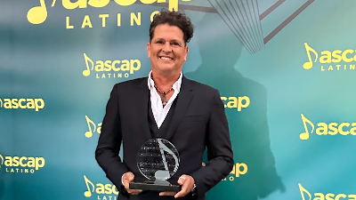 CARLOS VIVES HOMENAJEADO CON EL ASCAP FOUNDERS AWARD POR SU EXTENSA CONTRIBUCIÓN A LA INDUSTRIA MUSICAL