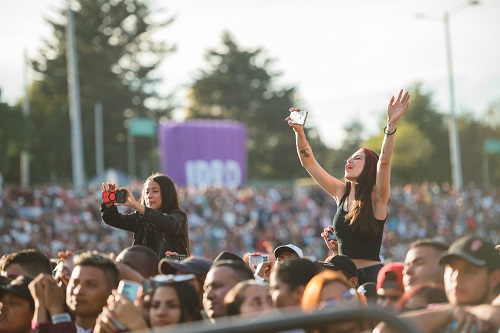 Más de 35 mil personas vibraron al ritmo del Conciertazo Vallenato de Verano en el Parque Simón Bolívar