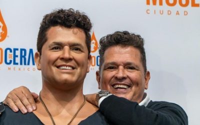 Carlos Vives fue inmortalizado con una figura en el Museo de Cera de la Ciudad de México