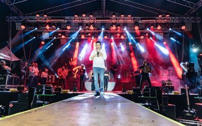 Jorge Celedón sigue arrasador en las fiestas de Colombia.