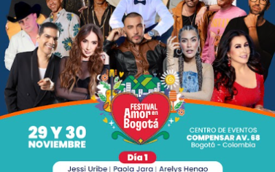 Inicia la cuenta regresiva para el Festival Amor en Bogotá